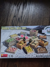 Mini Art 35628 1:35 Wooden Crates with Fruit Factory Sealed