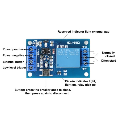 Single key bistable - 5v,