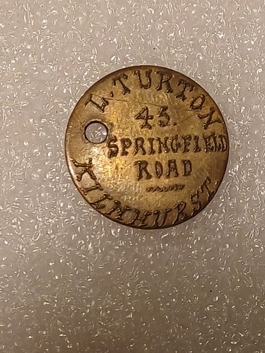Interesting brass miners check - brass,