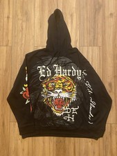 Black Ed Hardy Unisex Hoodie