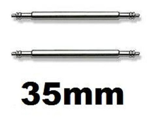 35mm spring bars watch - 2, strap
