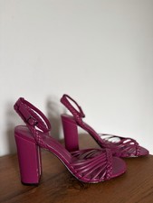 Next Magenta Pink Faux Leather