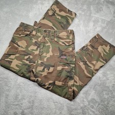 Dickies Camo Work Trousers Mens 34W Combat Utility Cargo Pants W34