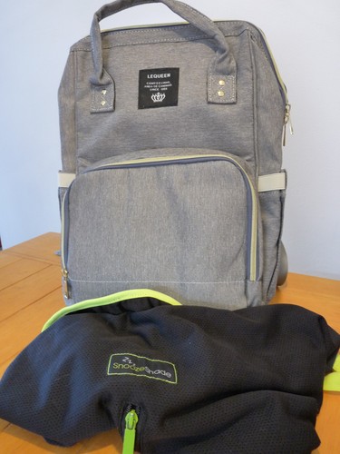 Lequeen baby changing backpack