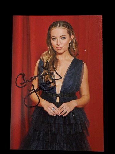 Charlotte jordan hand signed - jordan,