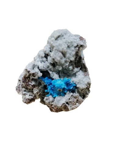 Cavansite matrix cluster - cavansite,