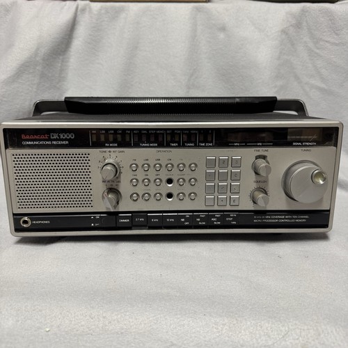 Bearcat 1000 communications - dx-1000,