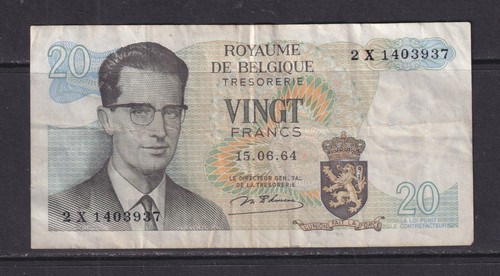 Belgium 1964 20 francs - 1964,