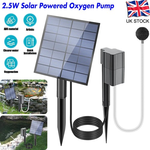 Solar powered pond - solar,