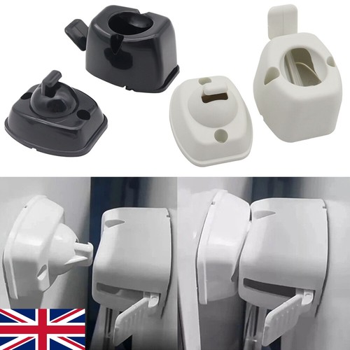 Door retainer catch white - door,