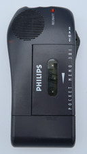Philips LFH381 Pocket Memo 381 Dictation Mini Cassette Portable Dictaphone