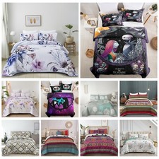 3 Piece Patchwork Quilted