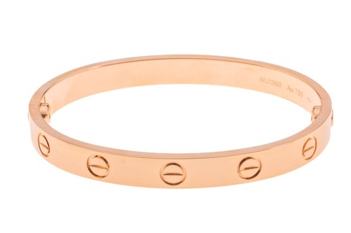 Cartier love 18k rose gold - 18k,
