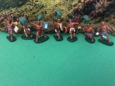Caesar Early America Mayan warriors set 1 1:72 painted