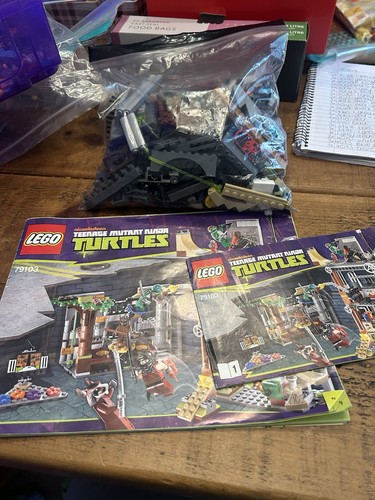 Lego turtle lair attack 79103 - attack,