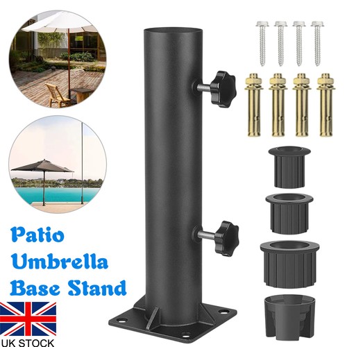 Garden parasol base stand deck - garden,