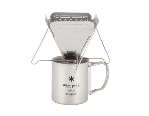 Snow peak foldable stainless - snow,