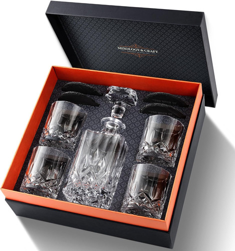 Luxury whiskey decanter gift - luxury,