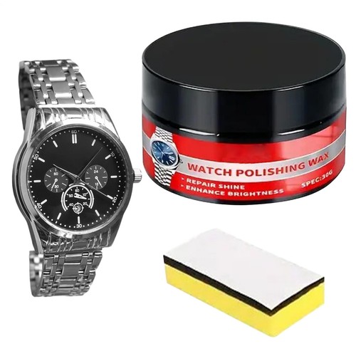 Watch crystal polish - watch,