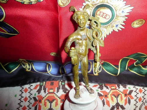 Antique cast bronze ancient - cast,