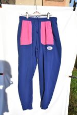NIKE Mens Vintage Shell Suit Tracksuit Bottoms 80s 90s Raver Activewear (SIZE L)