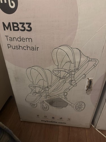Mb33 tandem pushchair - mb33,