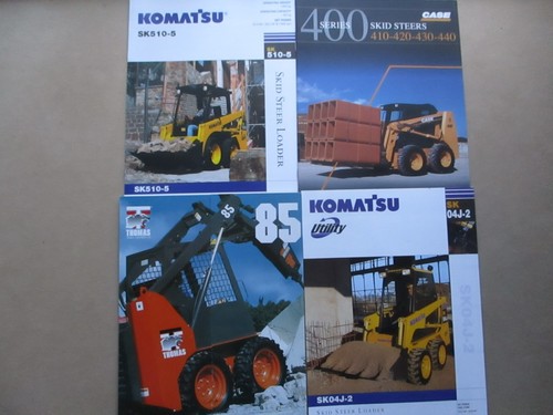 Skid steer bobcat brochures - -,