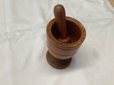 Pestle and Mortar Set Wooden
