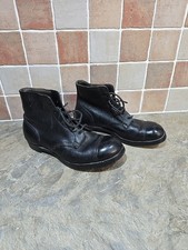 Genuine Vintage 50s Pattern British Army DMS Ankle Parade Boots Smooth Toe
