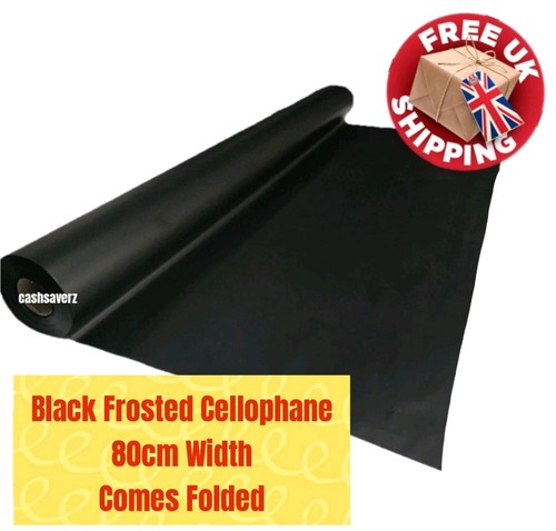 Matte black frosted flower - frosted,