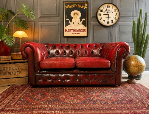 Vintage genuine blood red - ox,