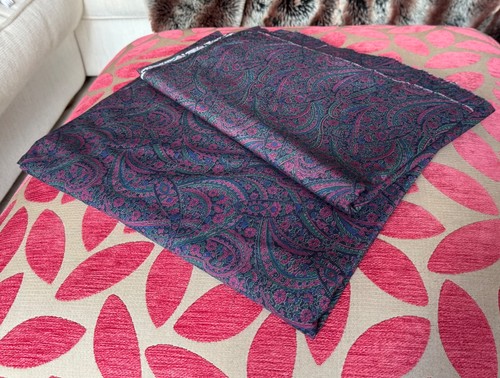 Vintage purple patterned