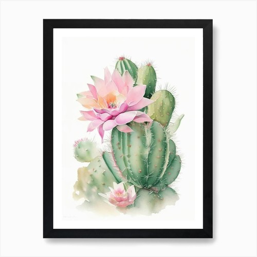 Easter cactus pastel - easter,