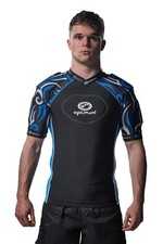 Rugby Protective Top Shoulder Chest Pads Kids Adults Size World Rugby Approved