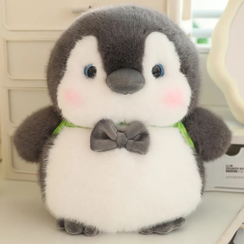 Cute penguin couple plush - cute,