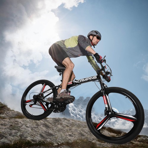 Folding mountain bike 21 - in,
