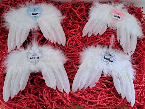 Personalised angel wings - personalised,