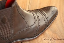 Jeffery West Brown Leather