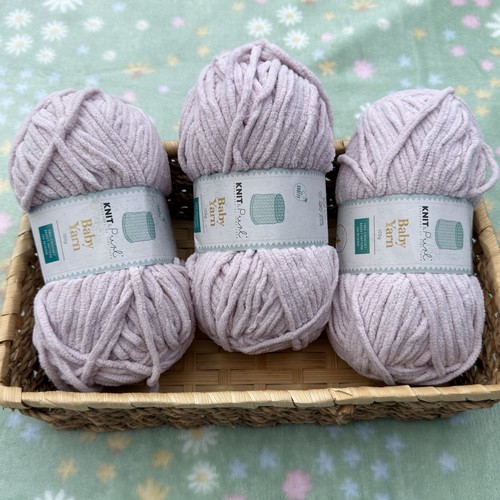 Aldi crafty baby yarn - crafty, dusty