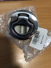 2" Stainless Steel Boat Round Deck Hatch Flush Pull Latch Lock for Marine Yacht