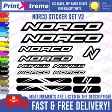 NORCO BIKE Decal Stickers Vinyl Mountain Cycling MTB UNIVERSAL top Quality V2