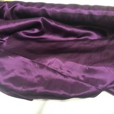 Aubergine Plum SATIN POLYESTER