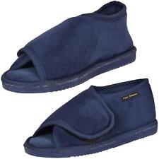 Unisex Diabetic Slippers Orthopaedic E - 5E Wide Fit Strap Memory Foam Shoes