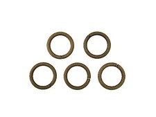 German/Germany WWII or WWI style bronzed brass medal rings 12mm. Pack of 5 rings