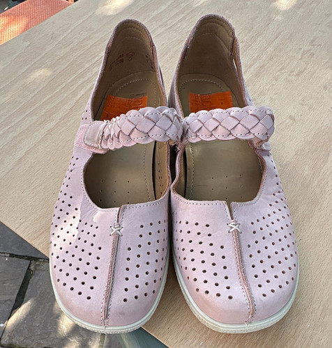 Hotter women pink leather - hotter, women’s