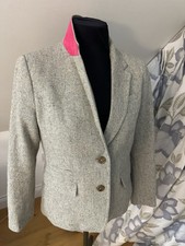 Joules tweed blazer jacket - tweed,