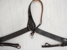 Leather western breastplate