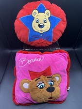 Butlin’s Billy & Bonnie Bear Merchandise Soft Toy Plush Cushions / Pillows