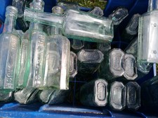 Antique Hoe's Sauces Bottles 80 Vintage  Wedding Centrepiece Project Vases