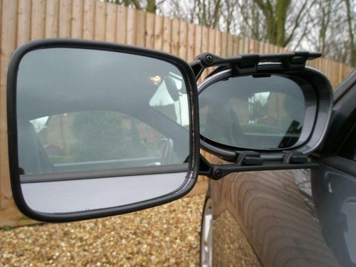Towing safety mirror - safety, convex
